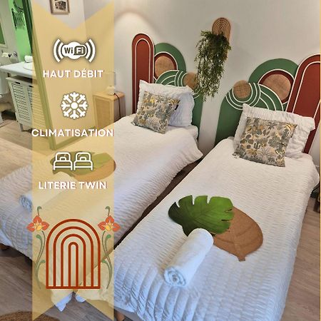 Boudoir - Clim-Wifi-Twin-Gare Apartment Lourdes Exterior foto